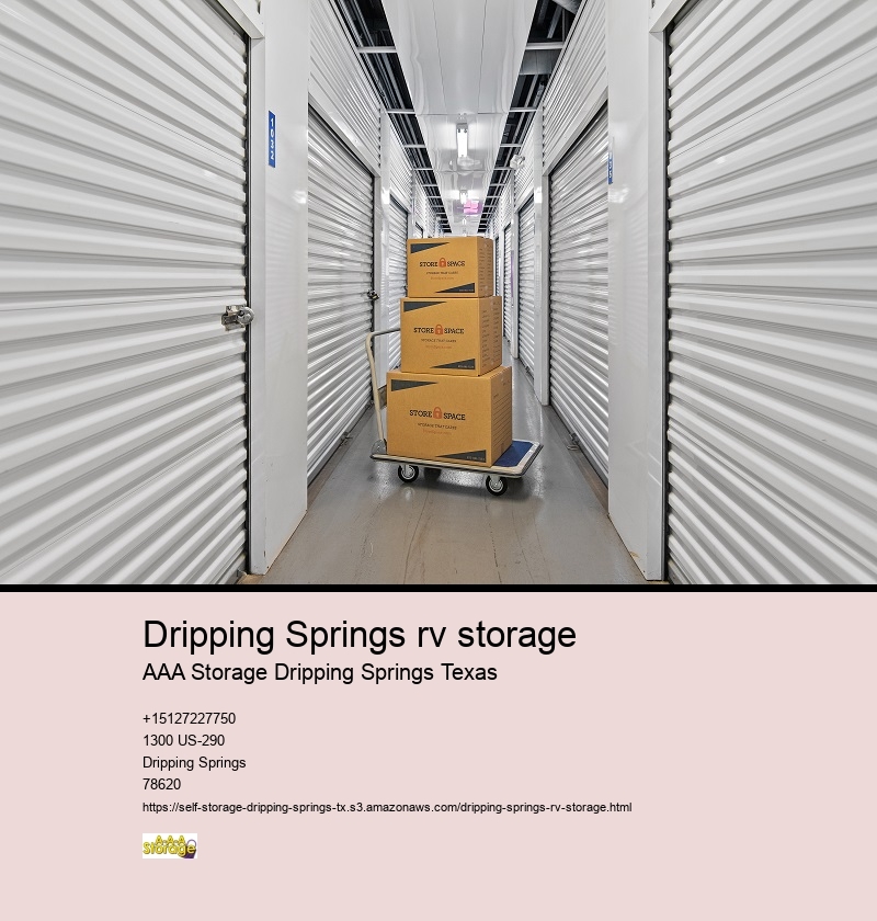 climate controlled self storages near Dripping Springs