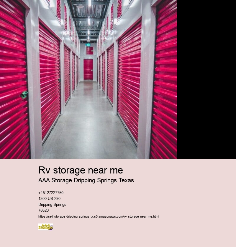 drive-up self storages near Dripping Springs