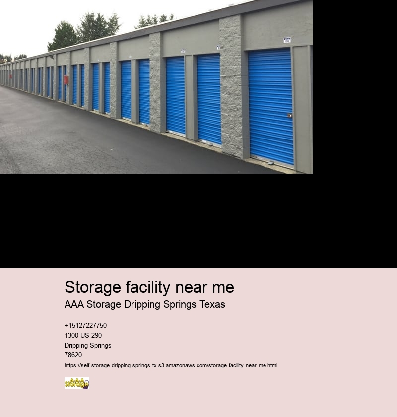 storage facility near me